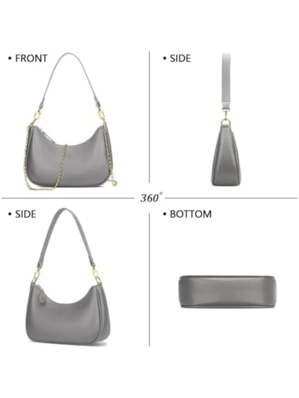 Cute Hobo Shoulder Bag for Women | Stylish Underarm Purse & Handbag